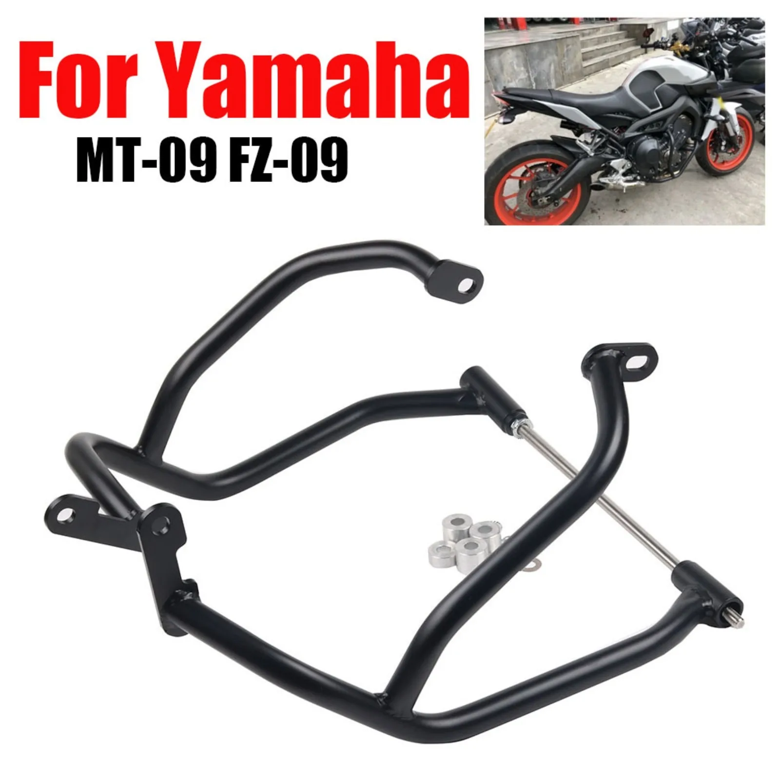 For Yamaha MT-09 MT09 FZ09 2013-2020 Engine Guard Crash Bars Protector Frame