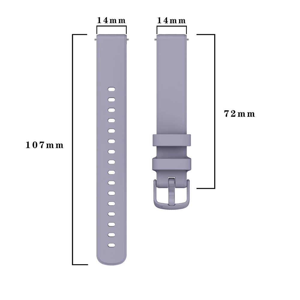 14Mm Silicone Strap… - image