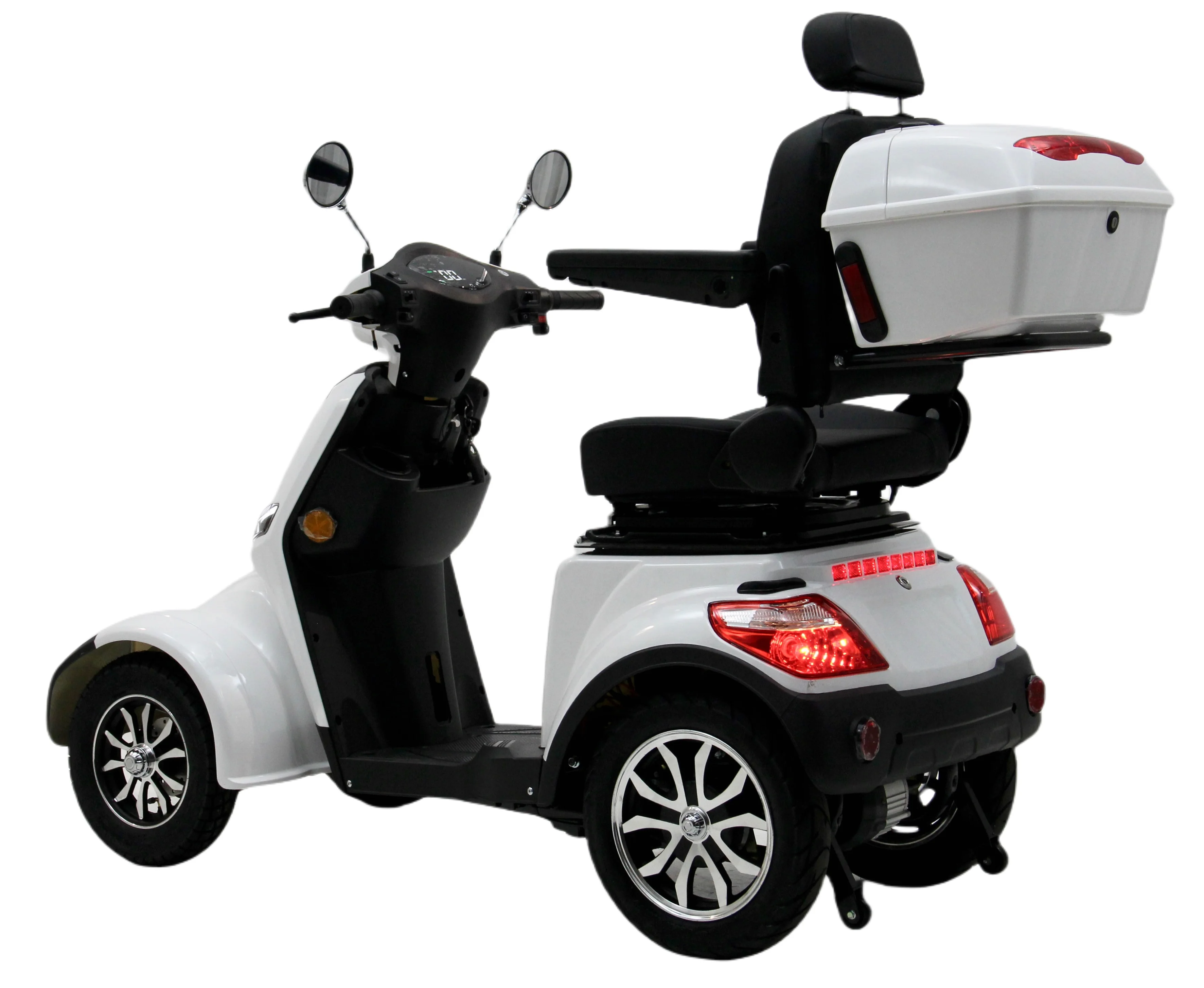 Modification Skyblue  Model Pika-P 4wheels 1000W 25km/h Good Capacity Powerful Mobility Electric Scooter  Moped Electric Tricycl