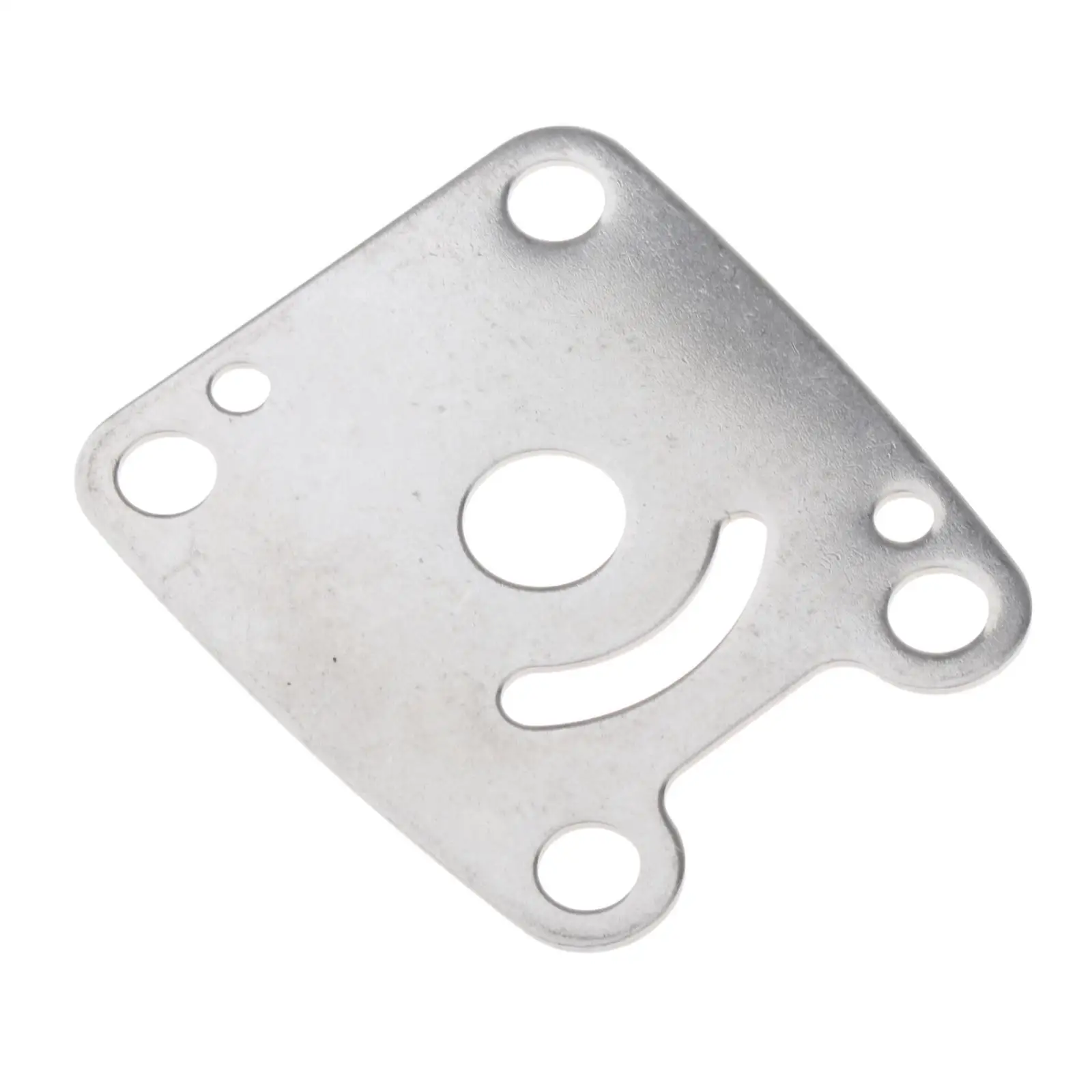 Outboard Water Pump Wear Plate 6E0-44323-00 Metal Impeller Water Pump Plate for Yamaha 2 4 Stroke 5HP 6HP Outboard Motors