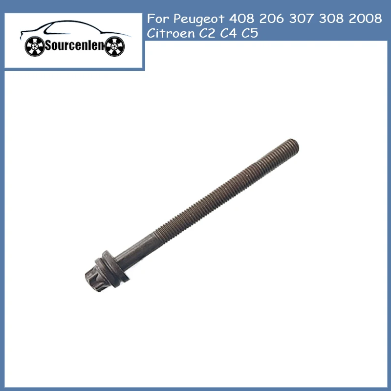 

Cylinder Head Screw 0204C4 0204.C4 For Peugeot 408 206 307 308 2008 Citroen C2 C4 C5