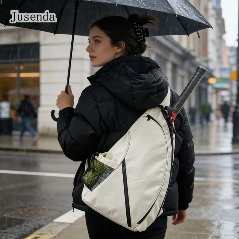 

Tennis Racket Bag Large Capacity Waterproof Badminton Racquet Backpack Unisex Tenis Sports Court Bag for Various Tennis Padel