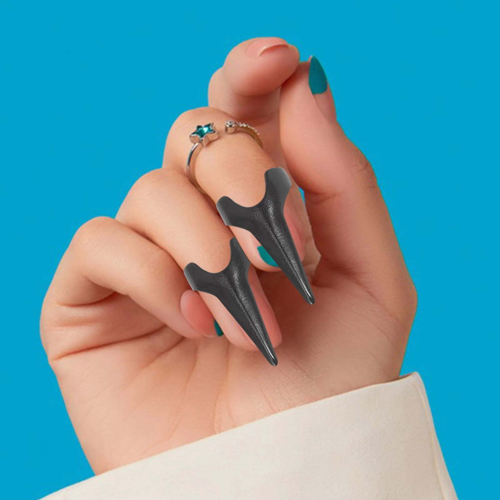 

5Pcs Decorative Claw Shaped Rings Retro Punk Jewelry Zinc Alloy Skin Friendly Rings for Daily Wear Gift Birthday Valentine