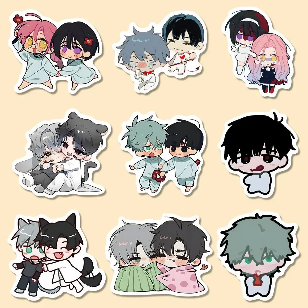 56 エイリアンステージアニメーションステッカー漫画落書きステッカーヘルメットスケートボードラップトップオートバイステッカー装飾