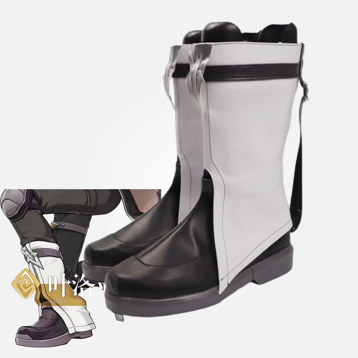chaussures-de-cosplay-d'anime-bottes-iiiuga-genshin-impact-accessoires-de-costume-d'halloween-accessoires-de-deguisement