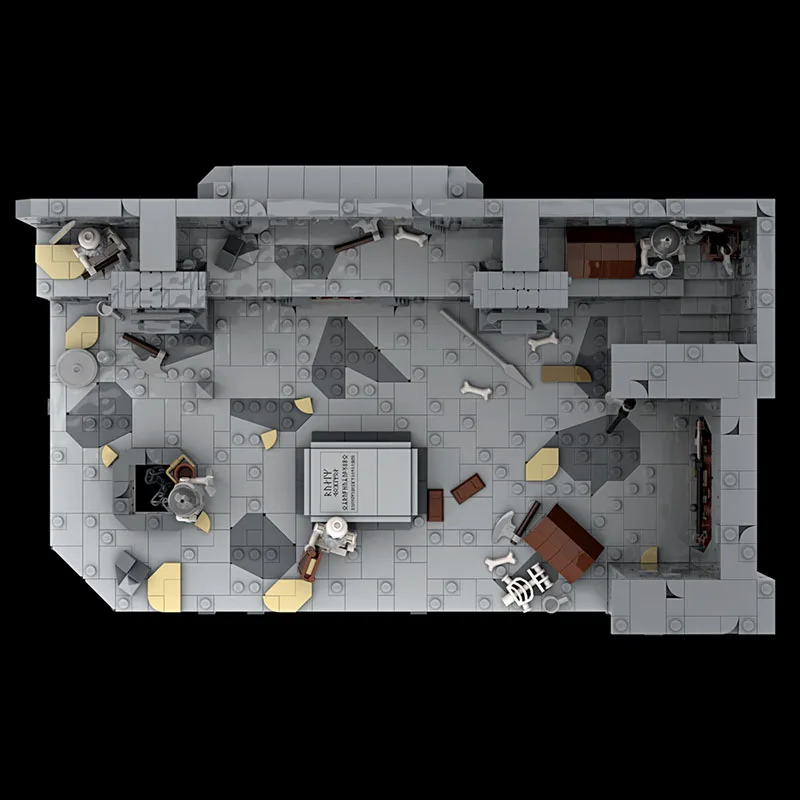 Nuovi blocchi di costruzione Moc modello di costruzione Moria Mining blocchi di costruzione modulari festival per bambini regalo giocattolo set fai da te