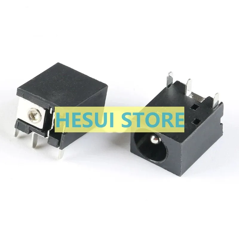 DC power socket Female socket DC-044A/044 5.5-2.1mm/2.5mm 3/5 pin copper