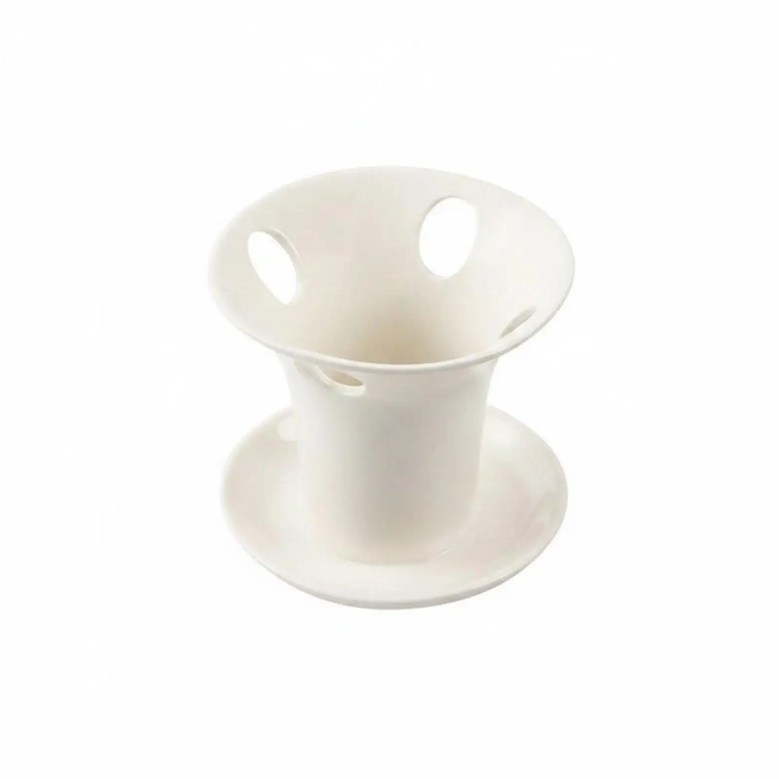 Ceramic Toothbrush Holder Multi Slot Toothbrush Storage Case Cute Bathroom Objects Holder for Travel and Home