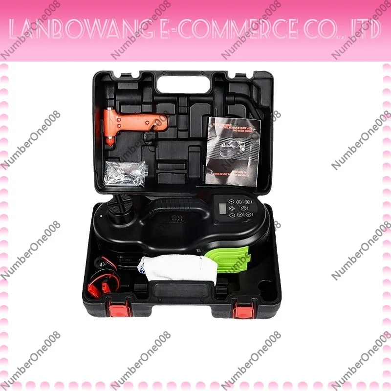 12V Electric Car Jack 5 Ton Dual Cylinder Hydraulic Jack for SUV Offroad Vehicle Tire Change Portable Auto Lift Tool