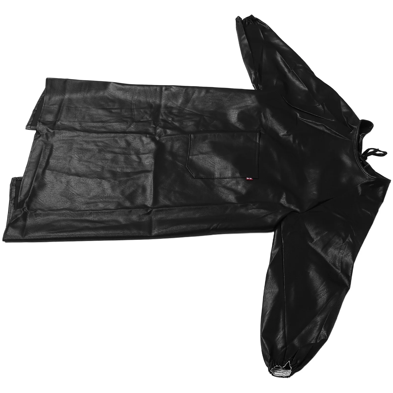 

Heavy Duty PU Waterproof Apron Long Sleeve for Men Acid Alkali Resistant Smock Cooking Dishwashing Seafood Processing Cleaning