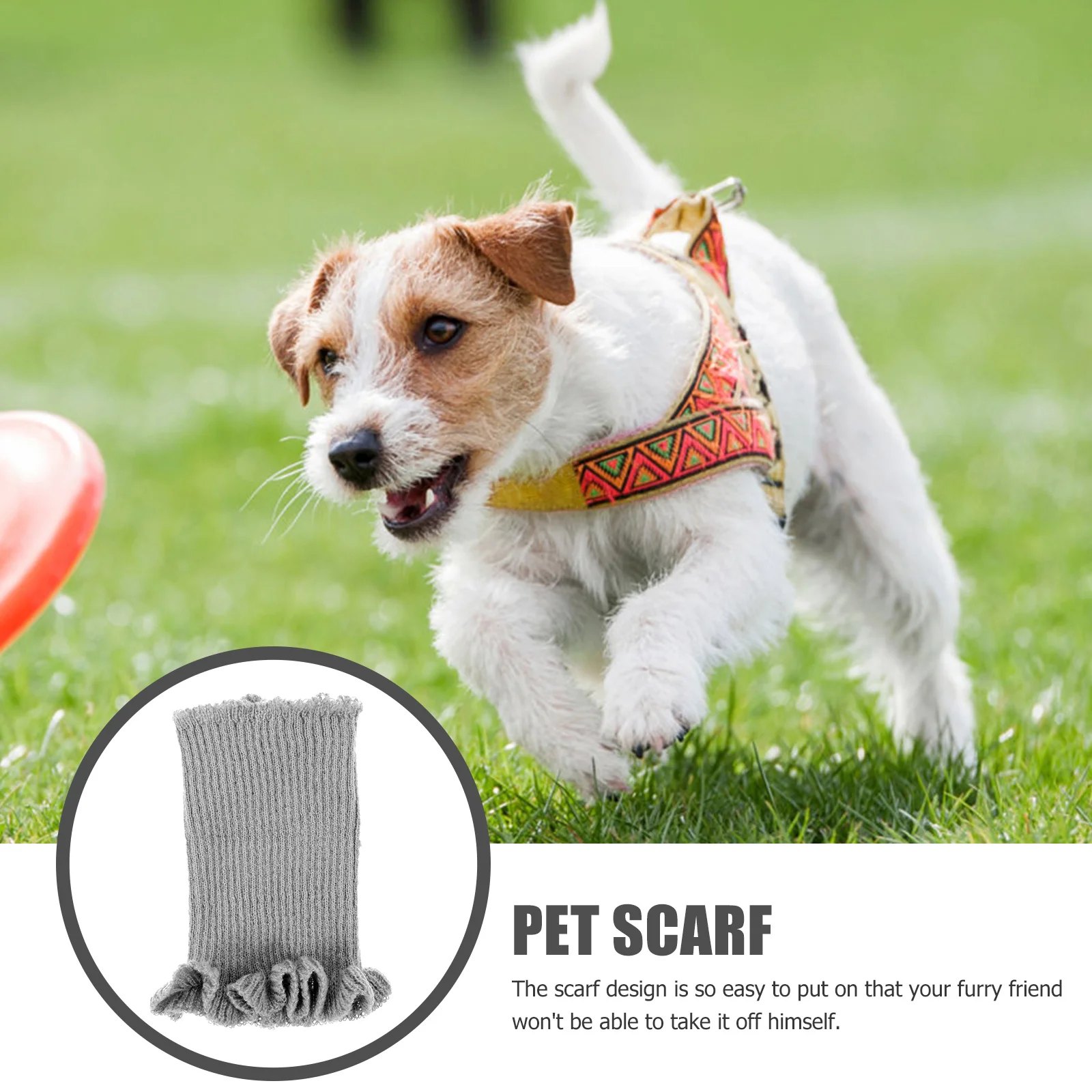 

Pet Scarf Cute Dog Cat Neck Comfortable Cotton Breathable Warm Winter Scarf Decorative Party Photo Shoot Pet Supply Gift