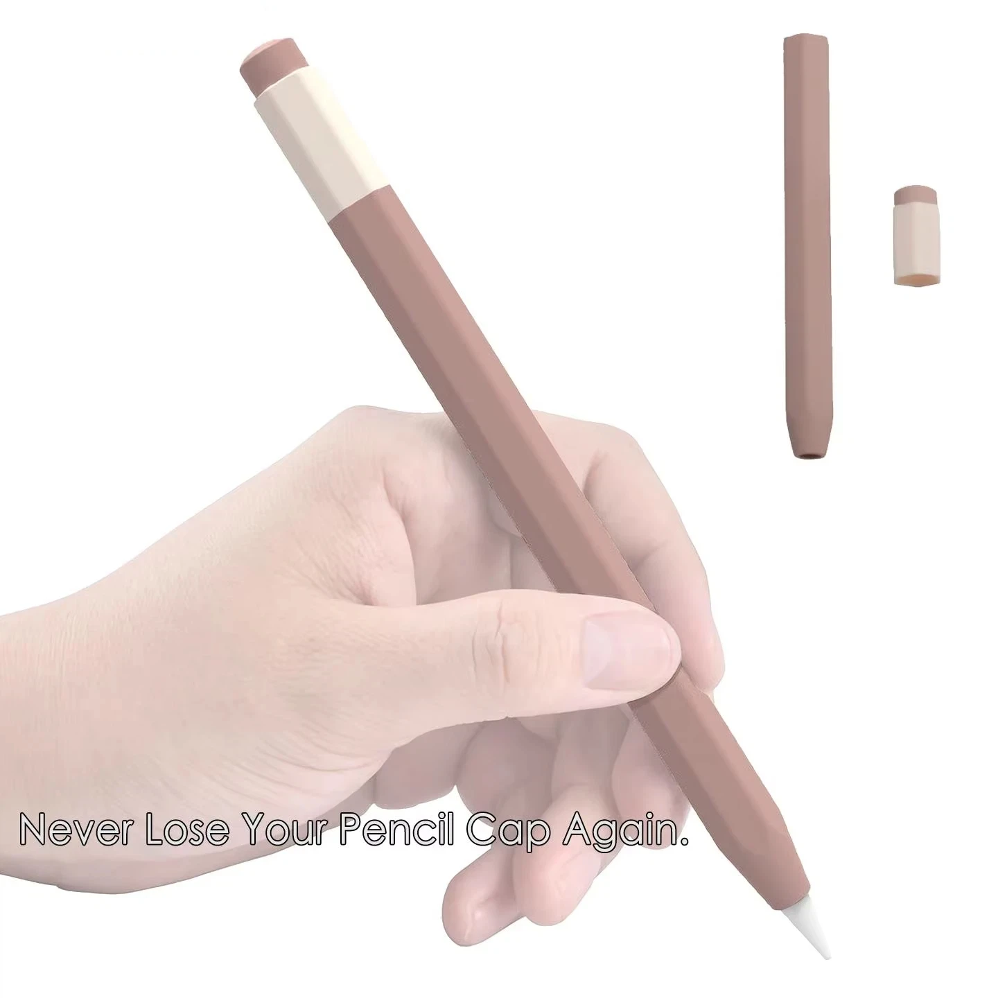 غطاء قلم كامل للجسم لجهاز Apple Pencil 3، غطاء من السيليكون المقاوم للصدمات، متوافق مع iPad Pro، شحن مغناطيسي USB-C