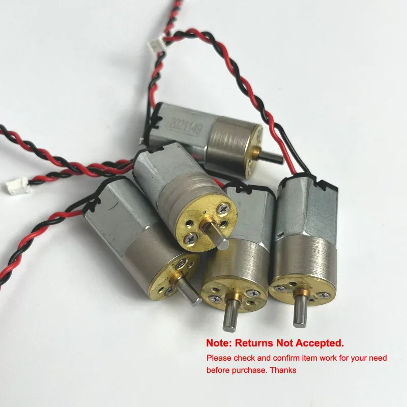 1PC Micro 030 Full Metal Gearbox Geard Motor DC 5V 80RPM Slow Speed Gear Reduction High Torque for Smart Car Robot