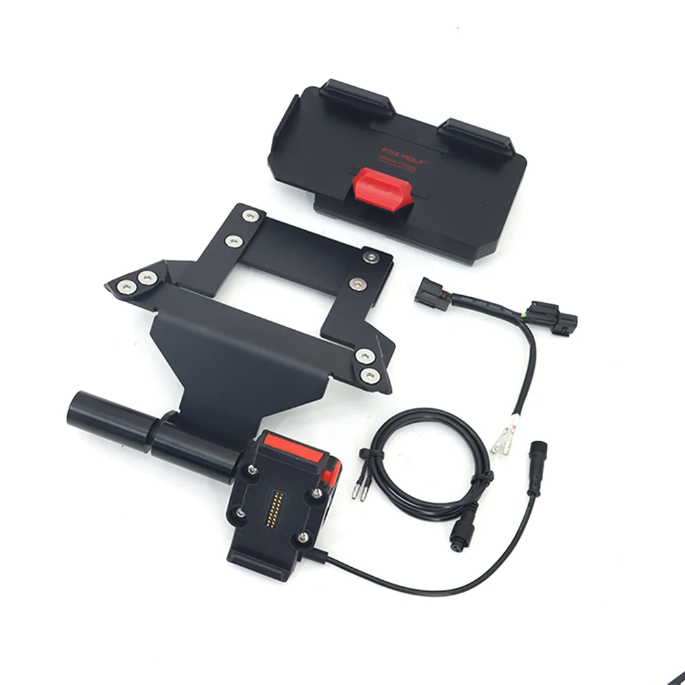 Para Honda NSS 350 NSS350 motocicleta GPS soporte de navegación para teléfono móvil USB y cargador inalámbrico soporte de montaje nuevo