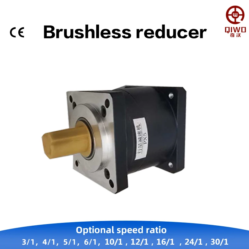 110V/220V Brushless Motor and Driver Matching Reducer Ratio 3/4/5/6/10/20/30 Planetary Gearbox Low Speed High Torque Reducer