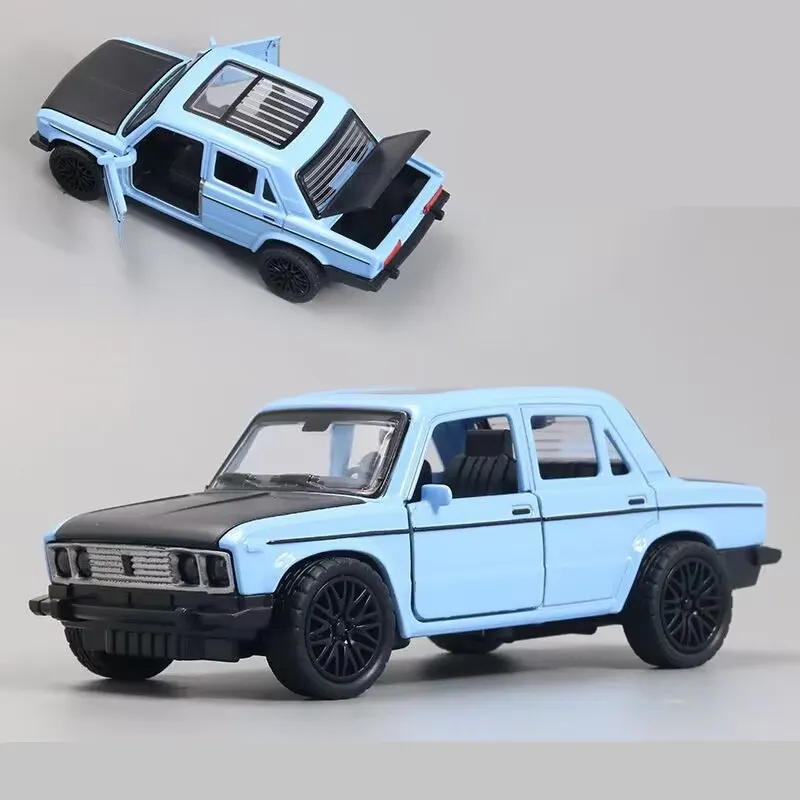 1:36 LADA NIVA Classic Car Alloy Car Diecasts & Toy Vehicles Metal Retro Car Model High Simulation Collection Toy Gift