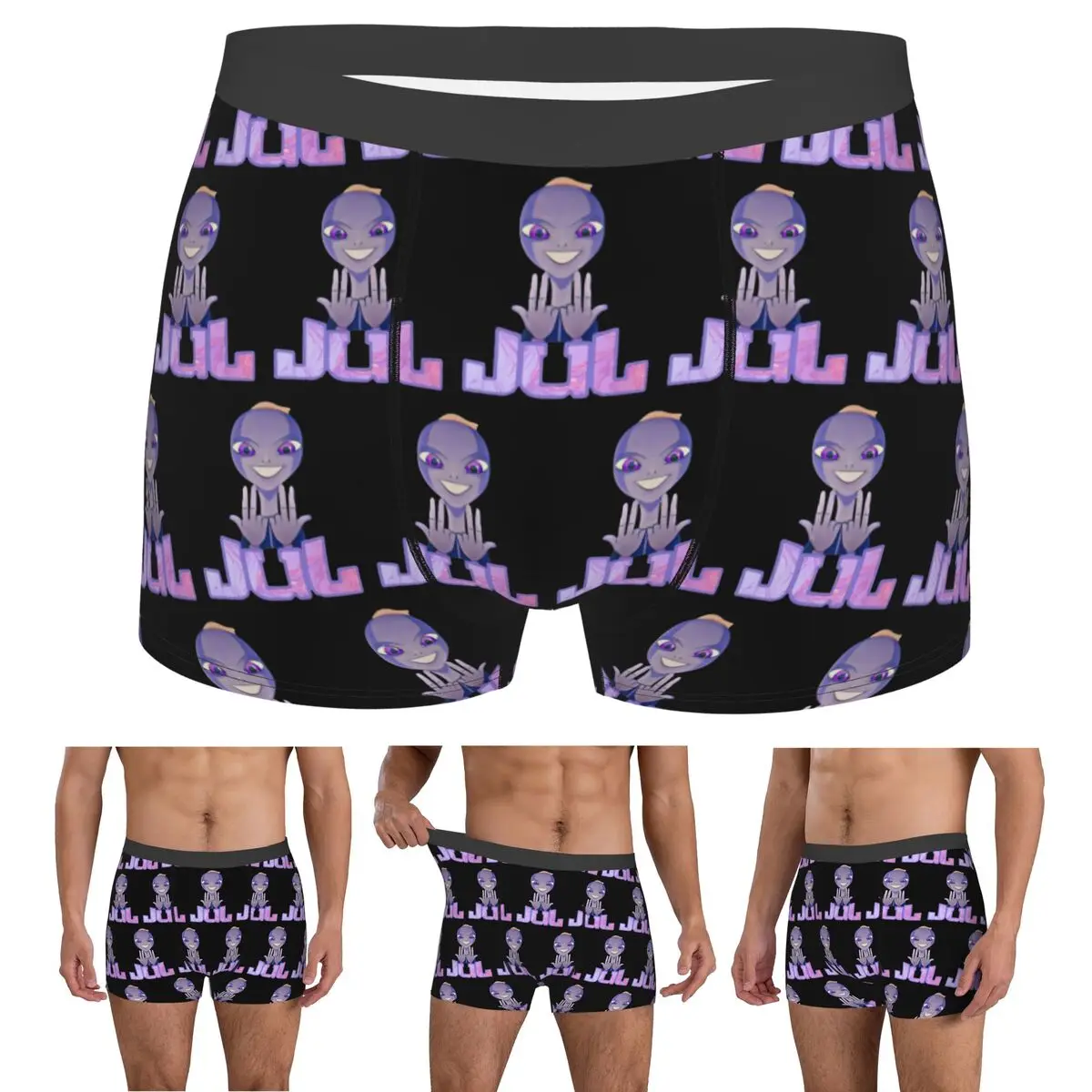 

Трусы-боксеры, шорты Jul, мужские дышащие трусы, нижнее белье для мужчин, подарок бойфренду