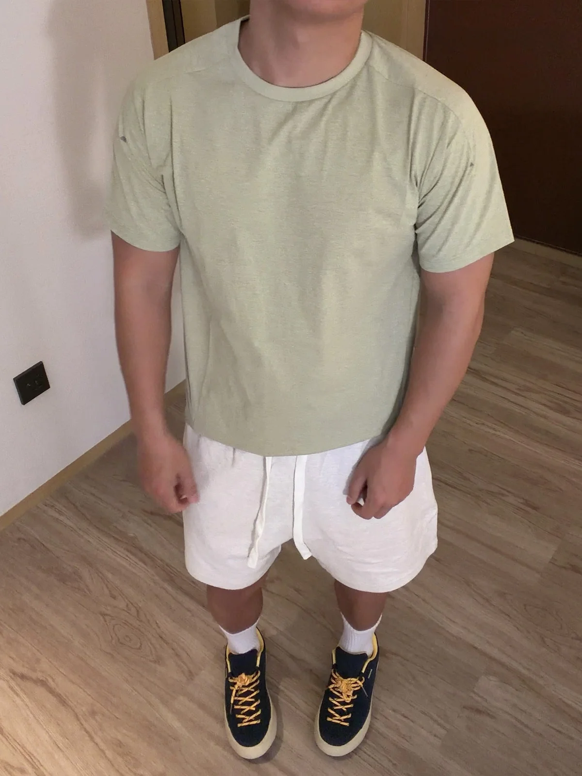 

Мужская повседневная футболка LFG Cool Feeling с УФ-защитой, дышащая, для активного отдыха, с круглым вырезом, базовая спортивная модель