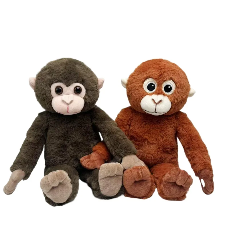 

Cartoon Gorilla Plush Toy Chimpanzees Monkey Soft Stuffed Animal Doll Cuddly Doll Plushie Room Decor for Boys Girls Gifts