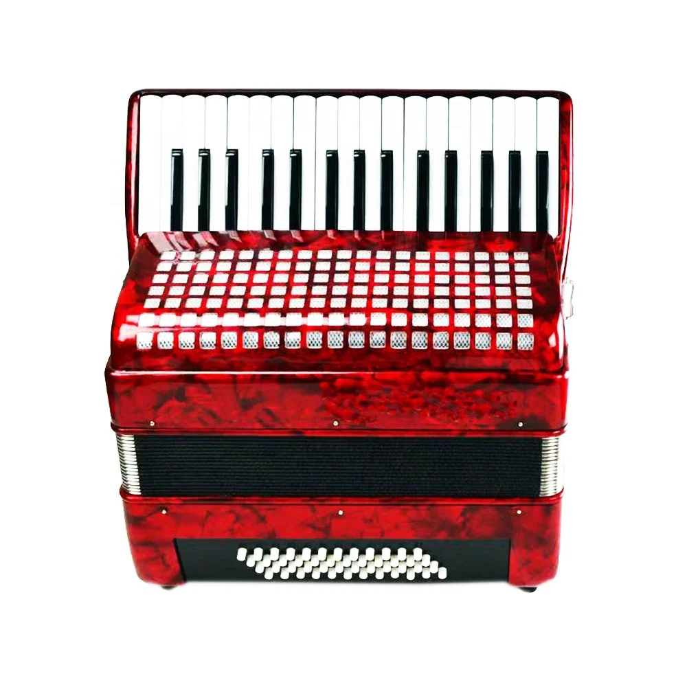 SEASOUND OEM 32 Keys 48 Bass Piano Keyboard Accordion Instrument Acordeon JP3248