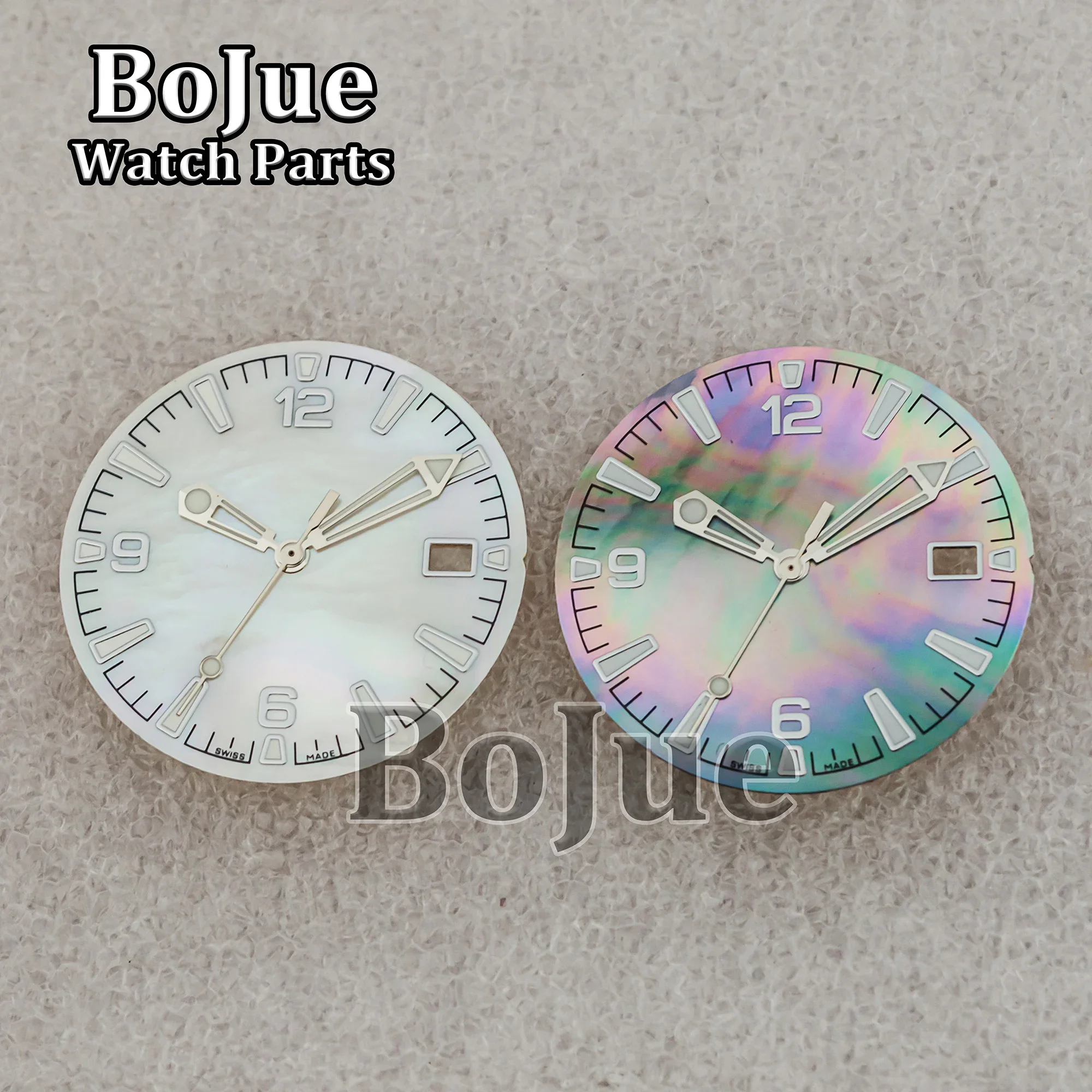 31mm NH35 dial hands Luminous face needles pointers for Seamaster 300 NH35 NH36 movement watch accessories repair tools replace