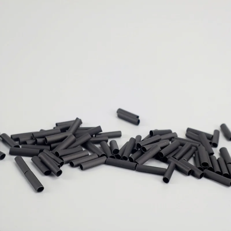 50 قطعة نموذج الطائرات أنبوب الانكماش الحراري أنبوب العزل أحمر/أسود العزل الكهربائي والإصلاح واتصال الأسلاك