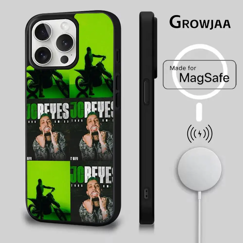 حار 2025 Jc Reyes JC REYES جولة جراب هاتف آيفون 17,16,15,14,13,12,11,Pro,Max,Plus,Mini,SE4,E Magsafe شحن لاسلكي #2