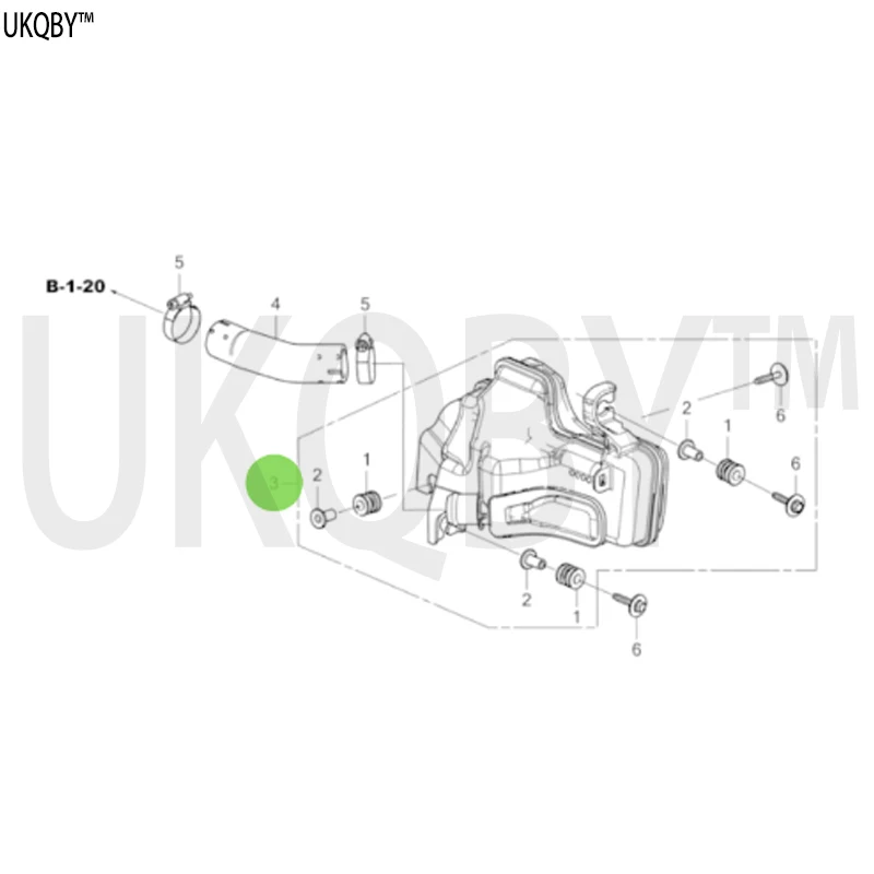 Resonance Box CHAMBER ASSY., RESONATOR 1723064AA00
