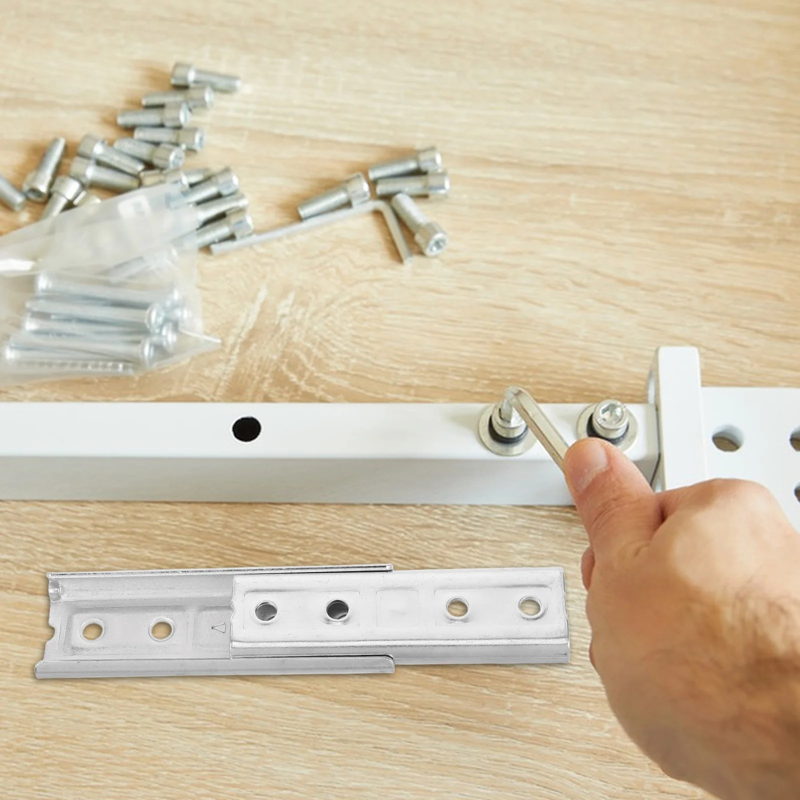 Conectores de muebles de montaje en pared para cabecera oculta, accesorio para reposabrazos de sofá, conector seccional para sofá, 2 uds.