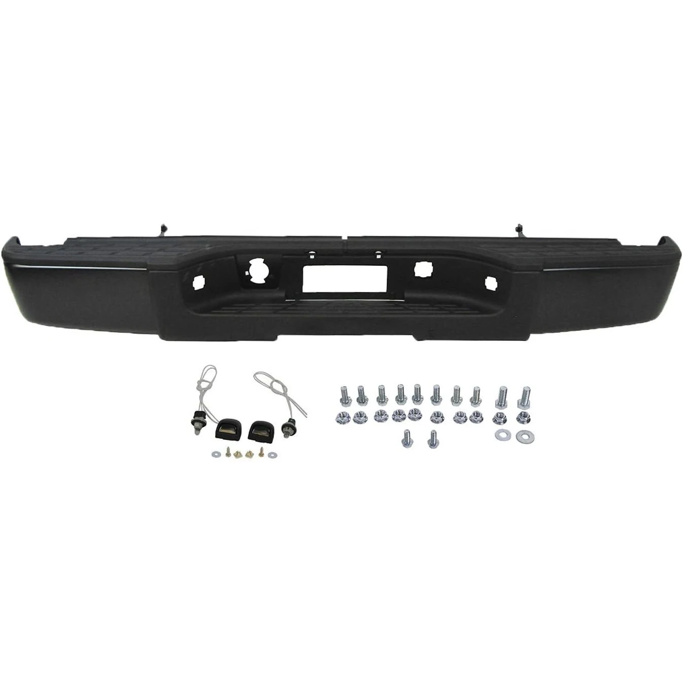 PTM Rear Bumper For Chevrolet Silverado/GMC Sierra 1500 w/Corner Step w/o Rear Object Sensor GM1103159 GM1103159-PFM