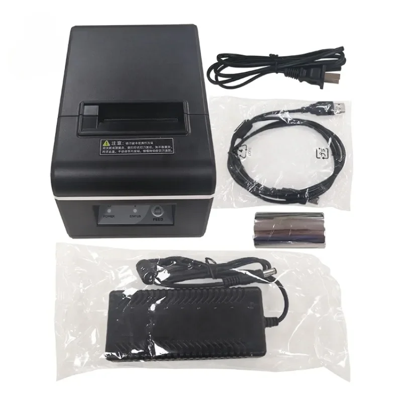 

Pos System Direct Thermal Receipt Printer USB 58mm Thermal Printer With Auto Cutter