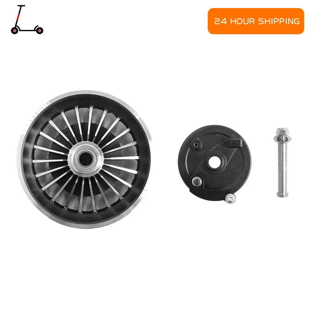 

Front Hub for INOKIM OX/QUICK 4 Electric Scooter Front Hub with Bushing and Bearing Front Drum Brake and Rocker Arm Assembly