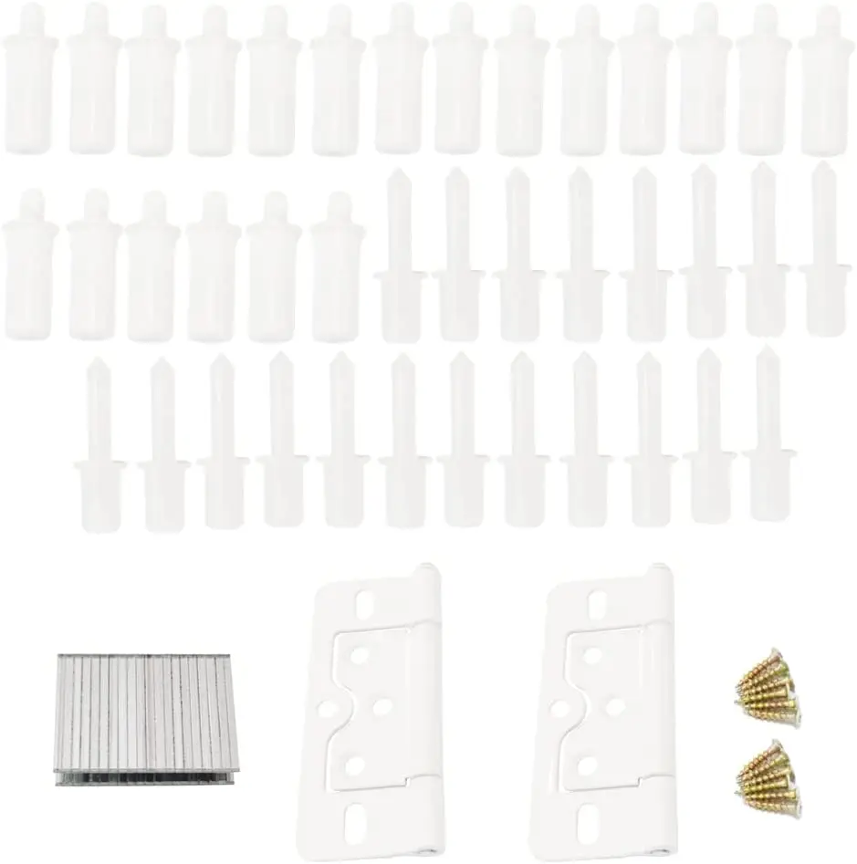 Plantation Shutter Repair Tool Set Plantation Shutter Louvers Staples Shutter Replacement Repair Pins White Butterfly Door Hinge