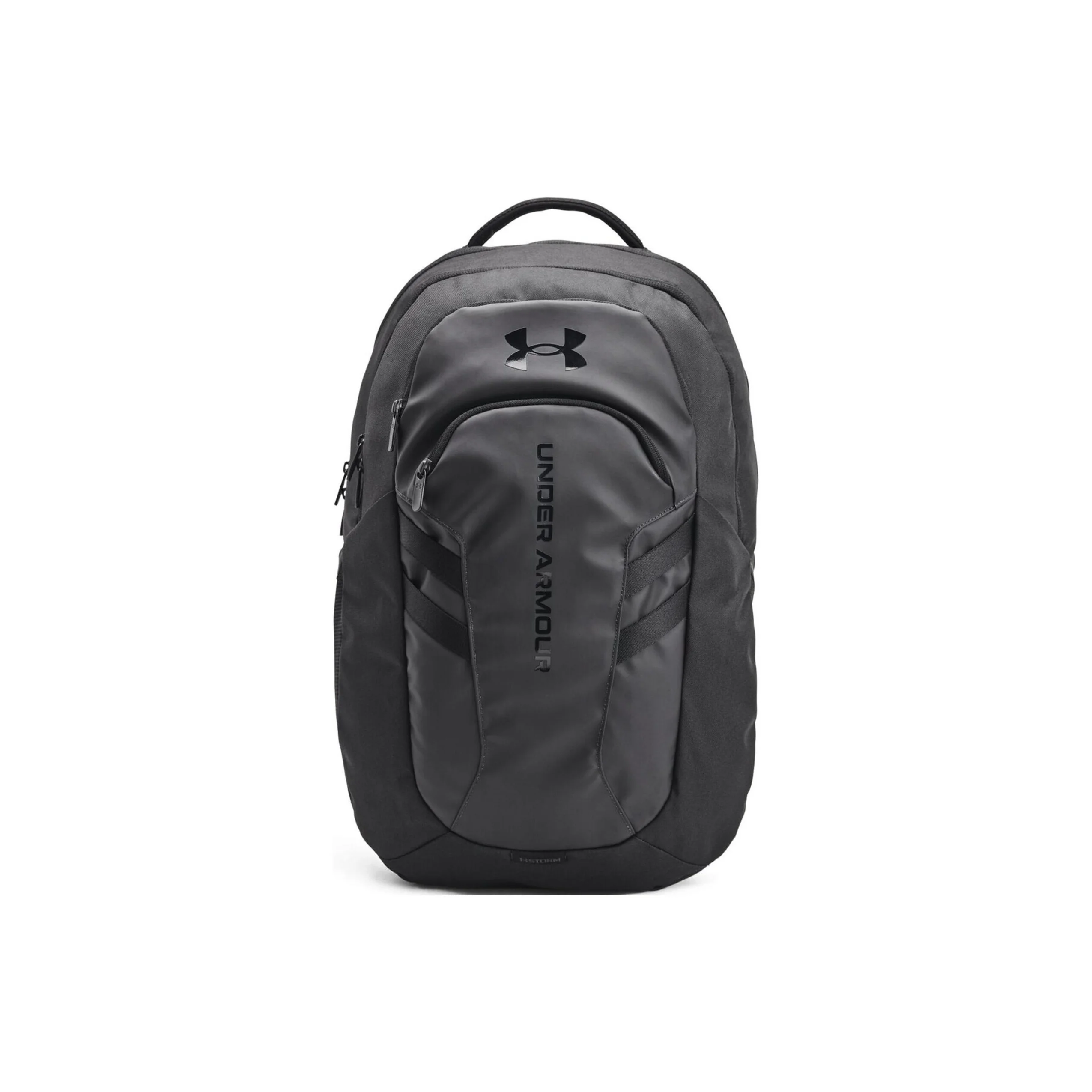 Mochila Under Armour Hustle de Couro Sintético Regular Unissex Preta