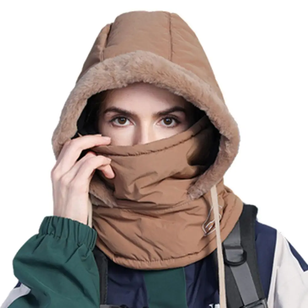 Women Men Balaclava Winter Hat Beanies Warmer Windproof Full Face Mask Caps Men Bonnets Thickened Scarves