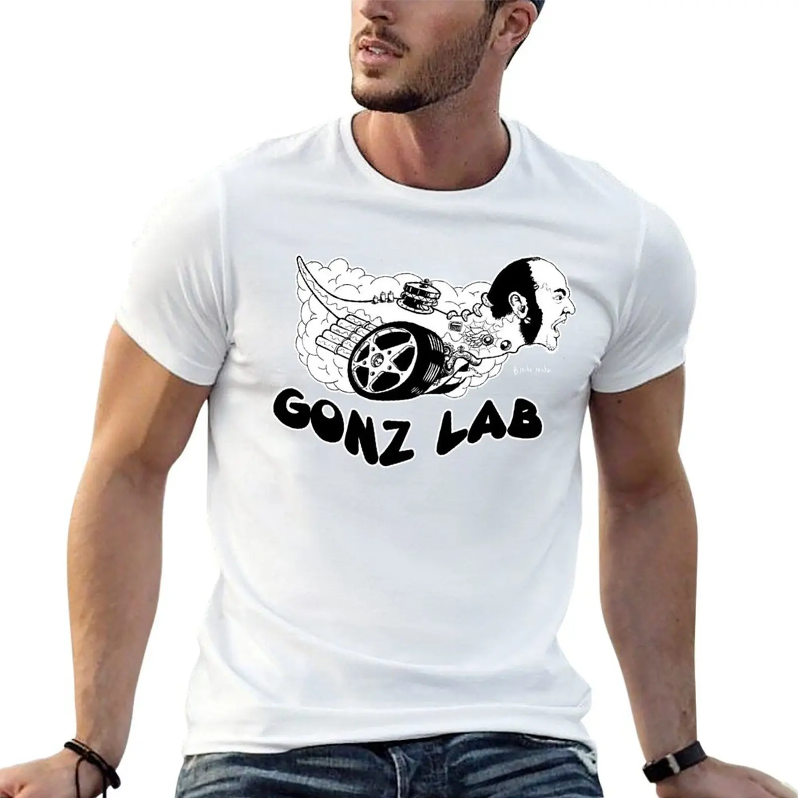 Футболка с круглым вырезом Gonzlab Super Roo от Makatron для больших и высоких людей