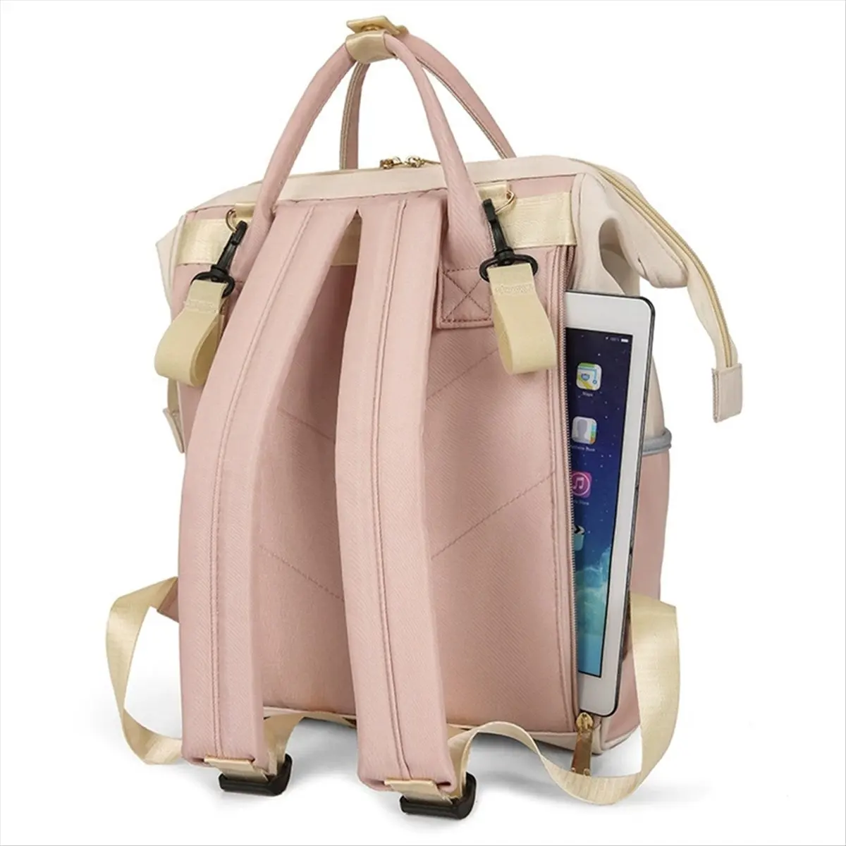Diaper Bag Mother and Baby Bag Fashionable Women'S Backpack Large-Capacity Travel Backpack Diaper Bag Backpack