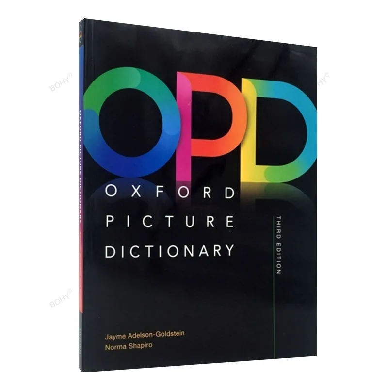 

OPD Oxford Picture Dictionary Third Edition Original Children's English Learning Tool Book