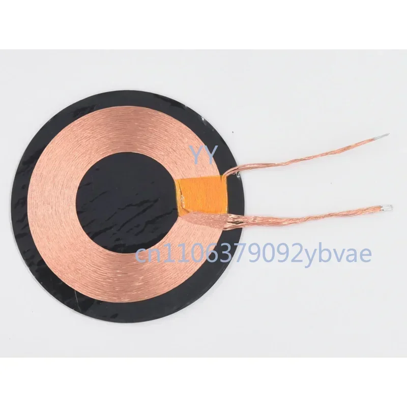 10uh50mm wireless charging power supply coil with magnetic separator XKT-L47