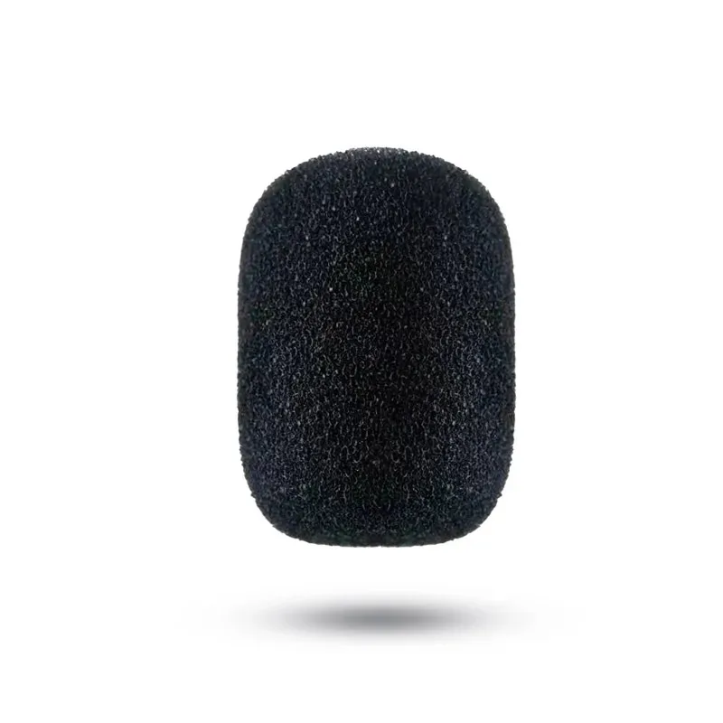 5-200PCs microphone windscreen sponge cover headset mic foam cover protective cap for gooseneck meeting mic image 6