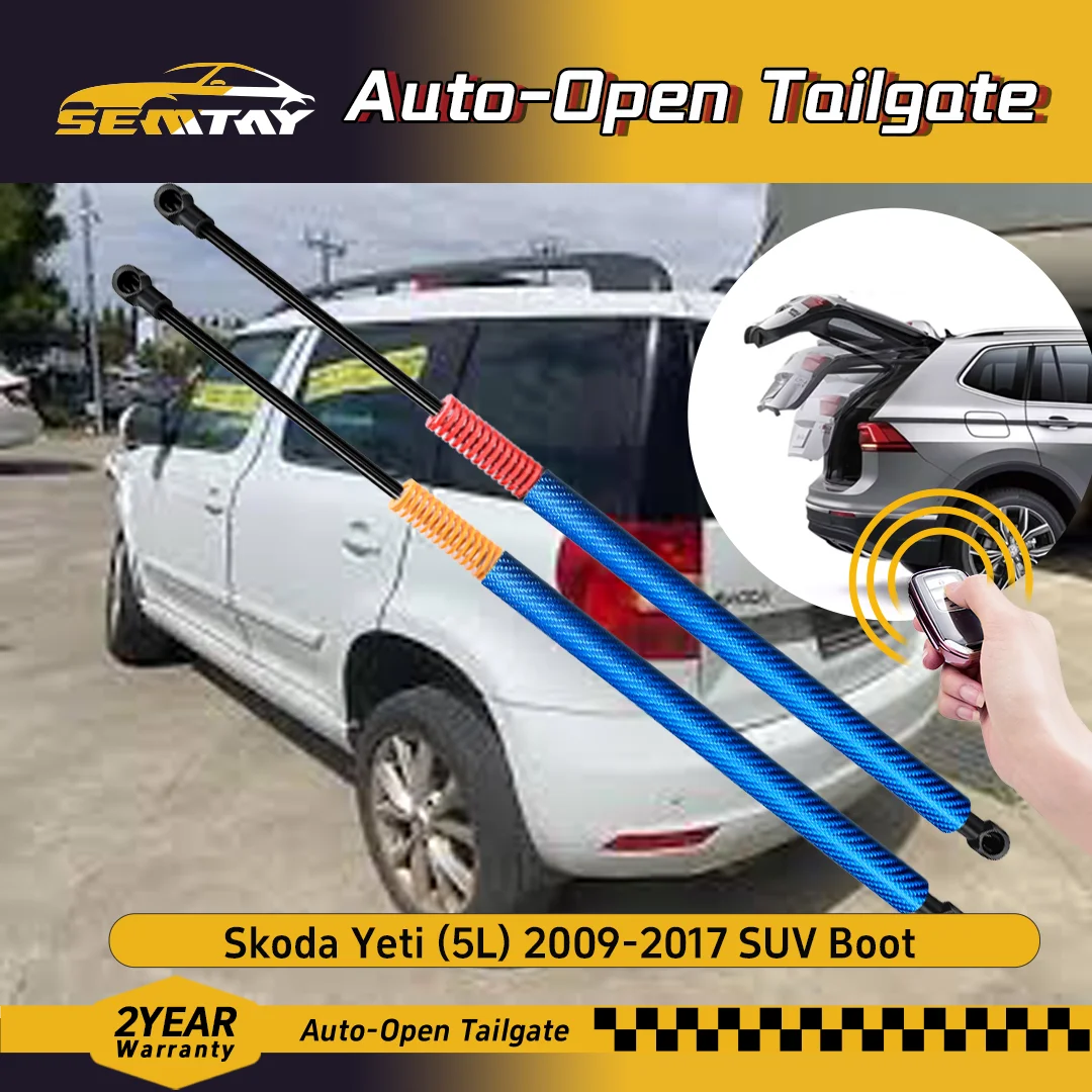 

Автоматические амортизаторы SEMTAY с пружиной для багажника Yeti (5L) 2009-2017, подъемные опоры задней двери багажника внедорожника