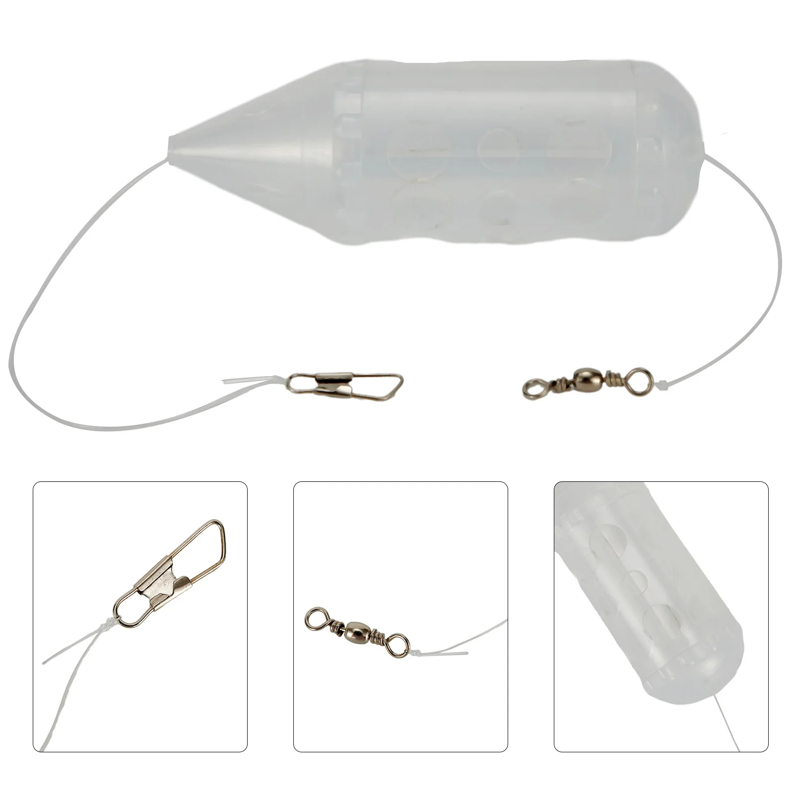 مغذيات واضحة ل يرقة الكارب مباراة الصيد معالجة يرقة المغذية الطعم قفص الصيد فخ سلة المغذية حامل صيد السمك