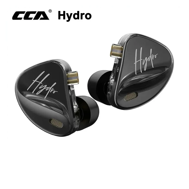 

CCA Hydro 2DD+8BA New HiFi Earphones IEM In-ear Monitor Wired Headphone With Removable Cable Display Switch Adjustment Headset