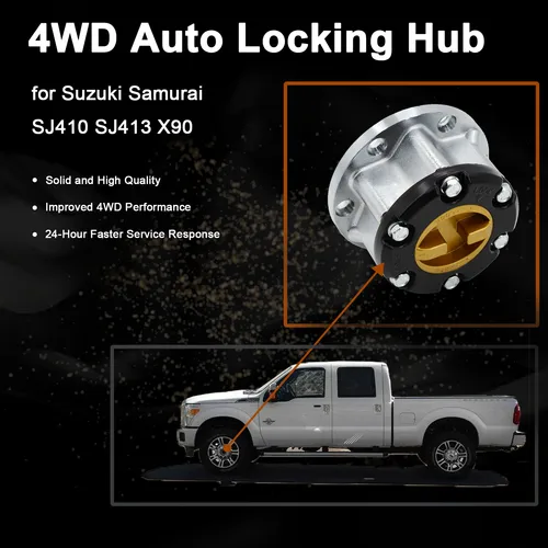 Imagen 2 del producto Para Suzuki Samurai SJ413 bujes mecánicos bujes de bloqueo de rueda libre Vitara Jimny SJ410 X90 Escudo Sierra aleación 4381060 A00 26 estriados