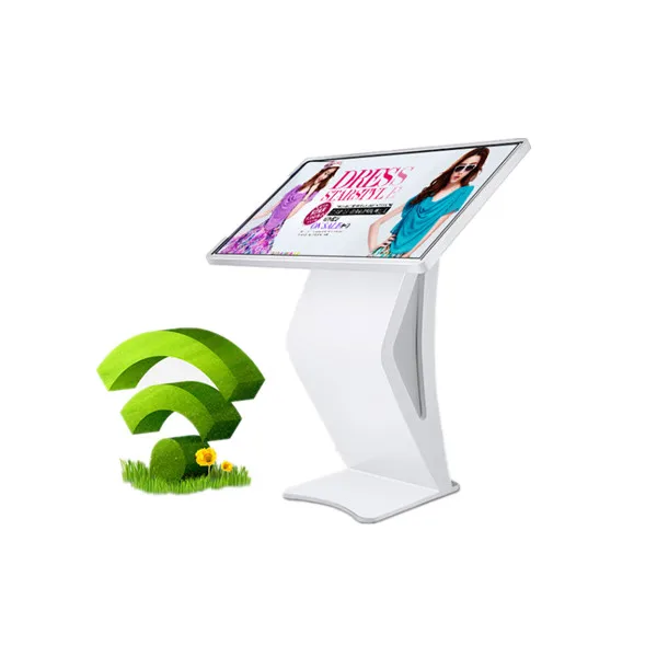 32''55'' Touch Screen Monitor Horizontal Information Kiosk Android Wifi Interactive LCD Advertising Display Touch Kiosk