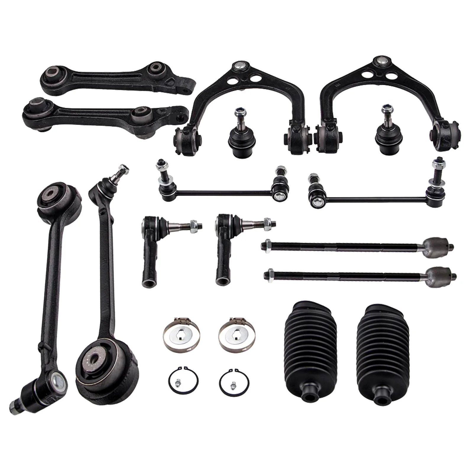 16x Front Control Arms Sway Bar Tie Rods for Dodge Charger 2011-2019 RWD K010536  K620178, K010536 K010535 K010534