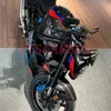 リアフットレストパーツ,フェードマッドガードキット,純粋な本物のドライカーボンファイバーウィング,bmw s1000r,m1000r,2021, 2022, 2023, 2024 3