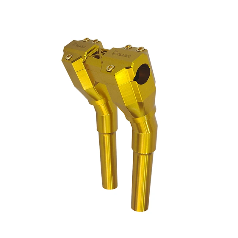 

Motorcycle Handlebar, Bend Stand Handlebar, Gold Raised T Handlebar