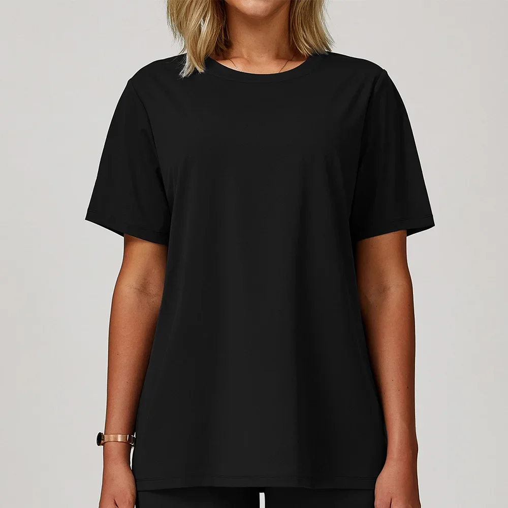 セクシーヨガトップ レディース シームレス スポーツTシャツ フィットネスウェア 半袖 ヨガシャツ ジムトップ ランニング アクティブウェア スポーツトップ 女性用