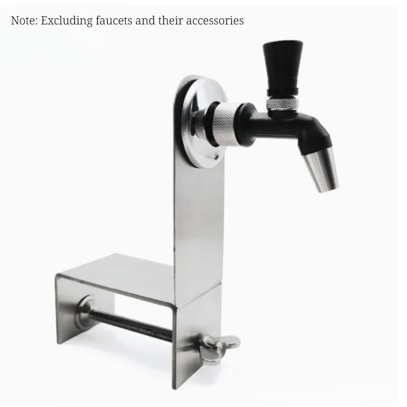Craft Beer Equipment Mini Faucet Horizontal Vertical Support Rack Insulator Accessories Faucet Long Tail